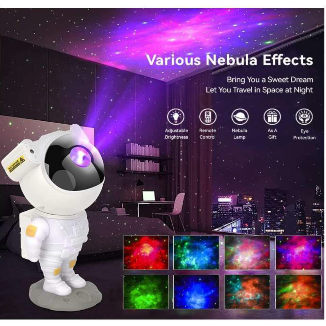 Astronaut Galaxy Projector with Remote Control