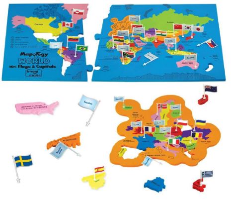 Explore World With Flags & Capitals - Kids