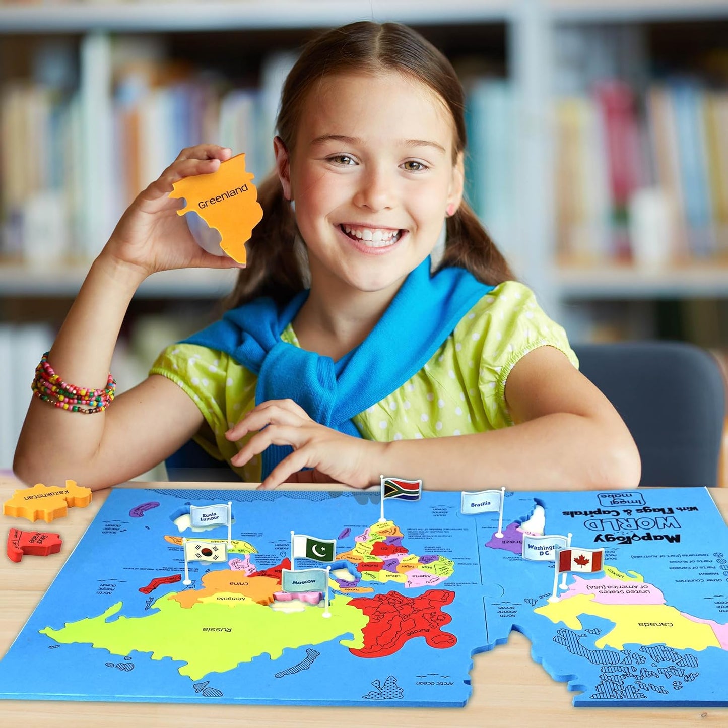 Explore World With Flags & Capitals - Kids