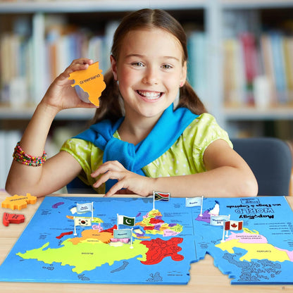 Explore World With Flags & Capitals - Kids