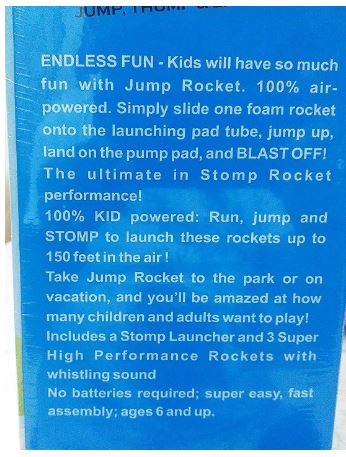 Jump Rocket Toys For Kids