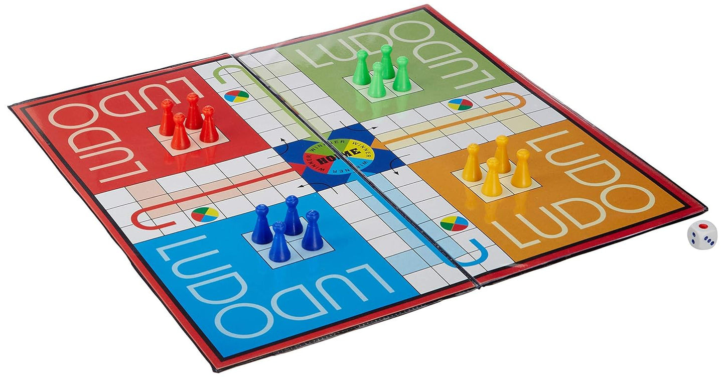 Magnetic Ludo Snakes 'n' Ladders Board Game for kids, Multicolor