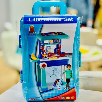 Doctor Set with Pull & Push Trolley for Kids