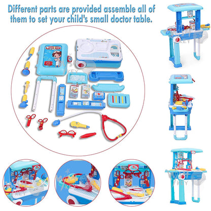 Doctor Set with Pull & Push Trolley for Kids