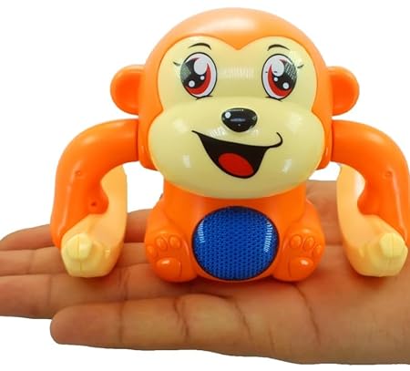 Rolling Banana Monkey Toys with Voice/Touch Sensor for Kids